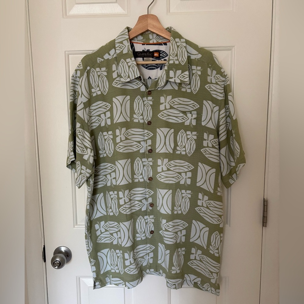 QUIKSILVER ALOHA SHIRT